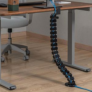 Produktbild für Kabelführung LogiLink KAB0092, zum Anklemmen, schwarz