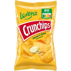 Chips Lorenz Crunchips Cheese & Onion