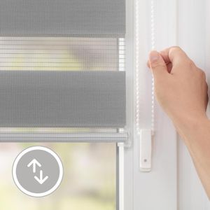 Produktbild für Rollo Lichtblick Klemmfix, lichtdurchlässig, grau