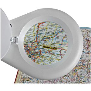 Produktbild für Lupenleuchte Maul Maulviso, 127 mm Glaslinse, LED