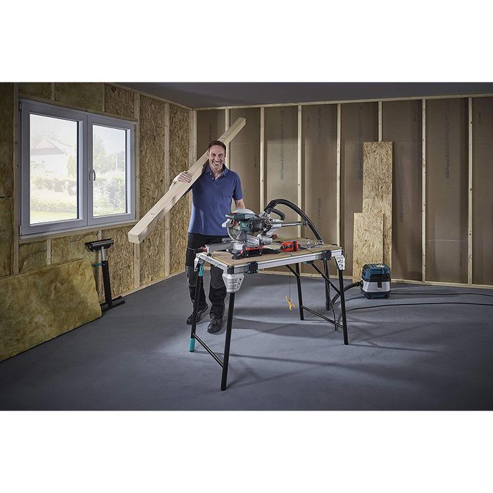 Wolfcraft Werkbank MASTER cut 2600, klappbar, Arbeits- und