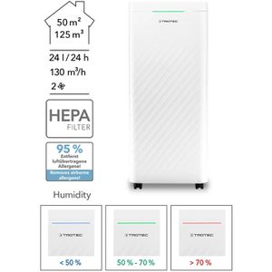 Produktbild für Luftentfeuchter Trotec TTK 64 HEPA, elektrisch