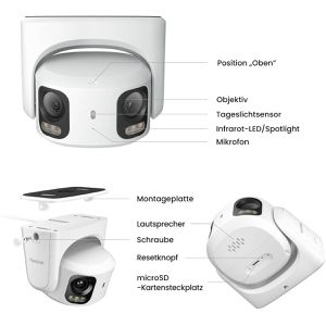 Produktbild für Überwachungskamera Reolink Professional RP-PCT8MD, außen