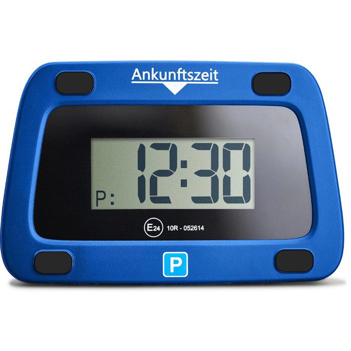 Parkwächter Parkscheibe AD293, blau, StVO zugelassen, digital,  vollautomatisch – Böttcher AG