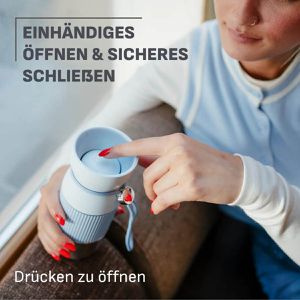 Produktbild für Thermobecher Emsa beYou Cup Mug N2191600, blau