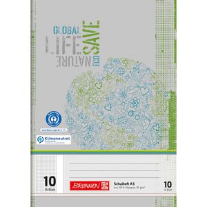 Produktbild für Schulheft Brunnen 104511001, ab 2. Klasse, A5