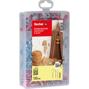Schrauben-Dübel-Set Fischer 541507, EasyDIY Kinderzimmer