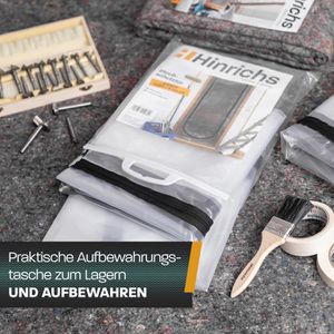 Produktbild für Staubschutztür Hinrichs aus Folie, 2 Stück
