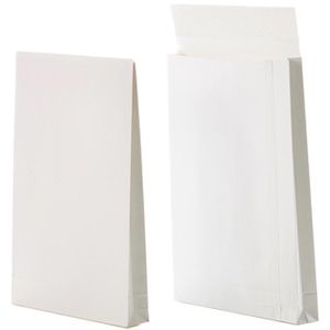 Faltentaschen Posthorn B4, weiß