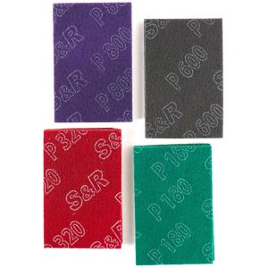 Schleifvlies S&R 236.150.012, Körnung grob bis sehr fein