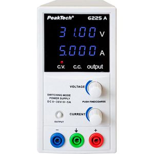 Labornetzteil PeakTech P 6225 A, mit LC-Display