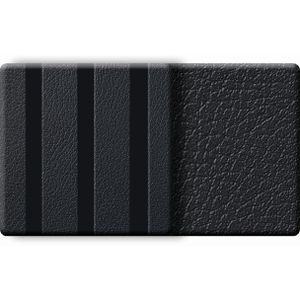 Produktbild für Akustikpaneel Kosche LuxLine, Leder schwarz