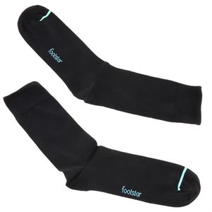 Produktbild für Socken Footstar Neon Glow, schwarz, 8 Paar