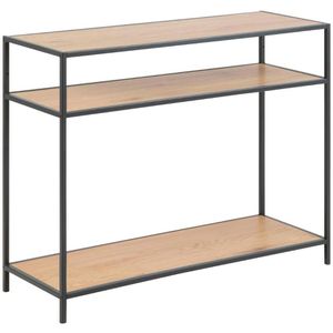 Konsolentisch AC-Design Seaford, schwarz / wildeiche