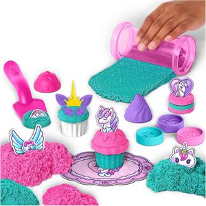 Produktbild für Kinetischer-Sand Kinetic-Sand Einhorn Back Set, 2 Farben