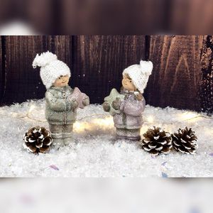 Produktbild für Weihnachtsfigur Ideen-mit-Herz 011367, Winterkinder