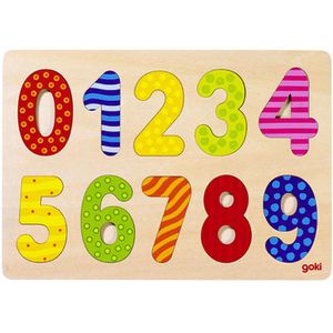 Lernspielzeug Goki 57574, Zahlen 0-9