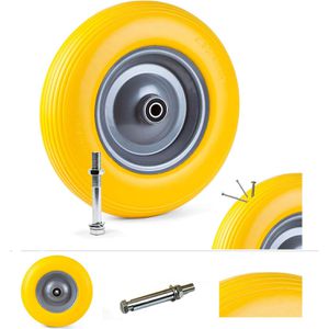 Produktbild für Schubkarrenrad Grafner 4.80/4.00-8, pannensicher Vollgummi