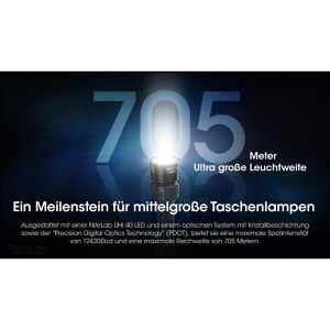 Produktbild für Taschenlampe Nitecore MH25 Pro, LED, aufladbar