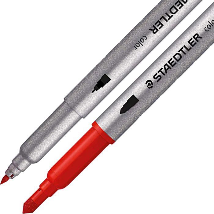 Staedtler Markers STAEDTLER 72-Pack Double-Ended Fiber Tip Markers