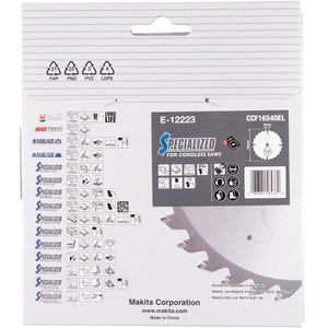 Produktbild für Kreissägeblatt Makita E-12223, EFFICUT