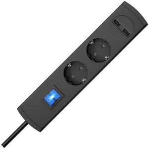 Produktbild für Steckdosenleiste Kopp UNOversal plus, 1,4m Kabel