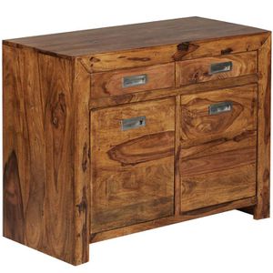 Sideboard Wohnling Mumbai WL1.316, aus Massivholz, sheesham