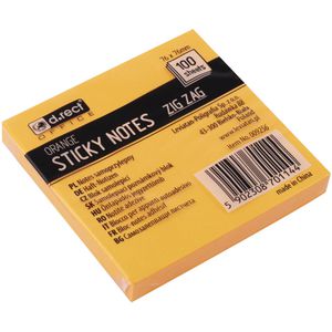 Produktbild für Haftnotizen D.RECT 9256, Zig-Zag Z-Notes, orange