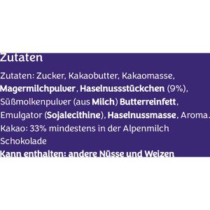 Produktbild für Tafelschokolade Milka Haselnuss