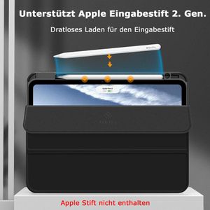Produktbild für Tablet-Hülle Fintie Hybrid Slim Case, schwarz