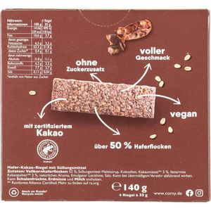 Produktbild für Müsliriegel Corny Haferkraft Zero Kakao