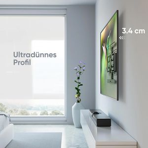Produktbild für TV-Wandhalterung Onkron SM6-B, bis 50 kg