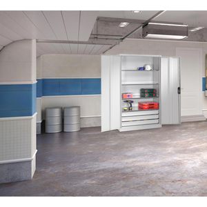 Produktbild für Werkzeugschrank CP-Möbel 8931-503, aus Metall, lichtgrau