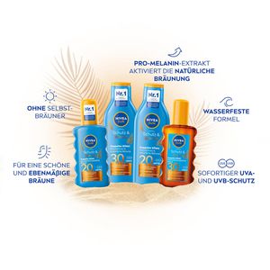 Produktbild für Sonnencreme Nivea Sun Schutz &amp; Bräune