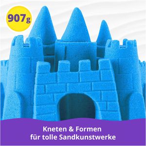 Produktbild für Kinetischer-Sand Kinetic-Sand Colour Bag, blau