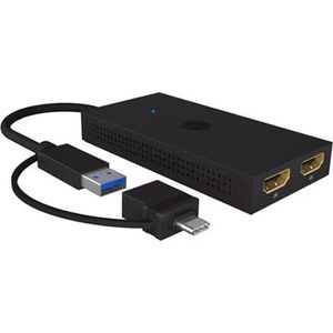 Produktbild für USB-Adapter ICY-BOX IB-SPL1029AC, Dual Splitter