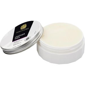 Produktbild für Schuhcreme Solitaire Leather Wax, farblos