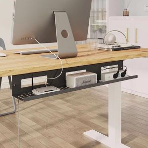 Produktbild für Kabelwanne FlexiSpot CMP051LB, schwarz