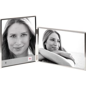 Produktbild für Bilderrahmen walther-design Chloe WD118S, Doppelrahmen