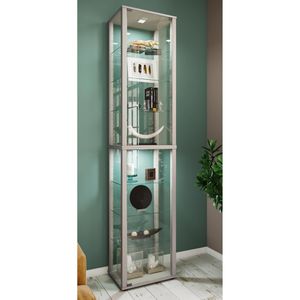 Produktbild für Glasvitrine VCM Kavisa XL, stehend