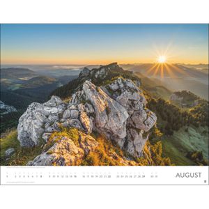 Produktbild für Bildkalender Heye 21817, Faszination Alpen, Jahr 2027