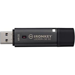 Produktbild für USB-Stick Kingston IronKey Locker+ 50 G2, 64 GB