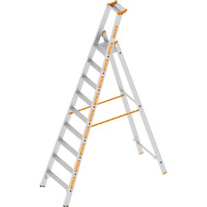 Produktbild für Stehleiter Layher Topic 1064, mit Plattform