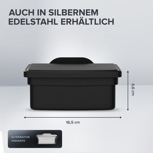 Produktbild für Feuchttücherbox ovimar Malmoya 81003880, schwarz