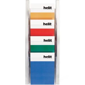 Produktbild für Prospekthalter Helit H62702-00, the arc, silber