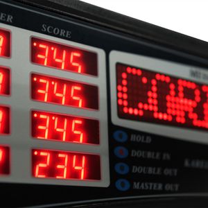 Produktbild für Dartscheibe Karella Premium Silver, elektronisch