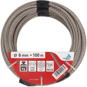 Produktbild für Drahtseil Dörner+Helmer 190075, Traglast bis 435 kg