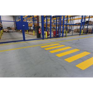 Produktbild für Bodenmarkierung Durable 181104 Zebrastreifen gelb