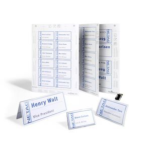 Produktbild für Einsteckschilder Durable 146102 BADGEMAKER
