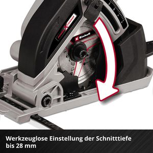 Produktbild für Handkreissäge Einhell Mini TE-CS 18/89 Li-Solo